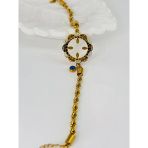 Zirkon Taşlı Çelik Çelik Bileklikler 17+ 4 Cm - Kbl0364