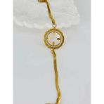 Zirkon Taşlı Çelik Çelik Bileklikler 17+4 Cm - Kbl0363