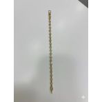 Zirkon Taşlı Pirinç Cm Bileklik 17+2 Cm - Kbl0423