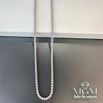 Zirkon Taşlı Su Yolu Kolye - Kl0080