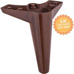 Zirve Ceviz 15 cm Plastik Mobilya Ayağı, Lüks Metal Mobilya Ayak, Koltuk, Dolap, Şifonyer Ayak