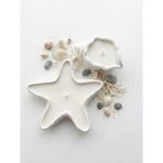 Zisayt Yapımı Soya Wax Deniz Yıldızı & Istiridye Kokulu Beton Mum Seti (2’li) - 2'li