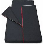 Zish Home Antrasit Taşınabilir Kendinden Fermuarlı Tulumlu Katlanır Kamp Yatağı Anne Yanı Yer Yatağı 5cm - 140 x 200 cm