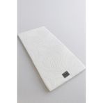 Zish Home Space Yıkanabilir Kılıflı Yüksek Dns Sünger Kanepe, Koltuk, Yatak Pedi & Şiltesi Topper - 150 × 200 cm - Beyaz