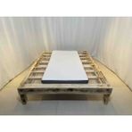 Zish Home Speed Yıkanabilir Visco Katmanlı Yatak, Kanepe, Koltuk Pedi & Şiltesi Topper - Beyaz - Antrasit - 100 x 190 cm