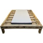 Zish Home Speed Yıkanabilir Visco Katmanlı Yatak, Kanepe, Koltuk Pedi & Şiltesi Topper - Beyaz - Antrasit - 140 × 200 cm
