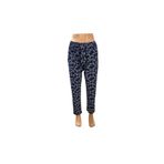 Ziva Viskon Cepli Pantolon Pijama Altı Yumuşak Dokulu Lacivert XL