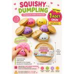 Ziventa 1 Adet Büyük Boy Dumpling Slow Rising Stres Oyuncağı Squishy Yumuşacık Kawaii Sıkılabilir Oyuncak Blind Box Kapalı Kutu Çin Mantısı Mystery Sukuşi - Çok Renkli - 3+