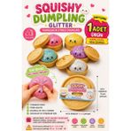 Ziventa 1 Adet Büyük Boy Glitter Simli Dumpling Slow Rising Stres Oyuncağı Squishy Yumuşacık Kawaii Sıkılabilir Oyuncak Blind Box Kapalı Kutu Çin Mantısı Mystery Sukuşi - Çok Renkli - 3+