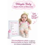 Ziventa 30 cm Sesli Oyuncak Et Bebek Biberon/doğum Kartlı Ağlayan Konuşan Orta Yumuşak Gövdeli Kıyafetli - Çok Renkli