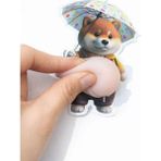ZİVENTA 3D Kabartmalı Sukuşi Yumuşak Göbekli Shiba Inu Köpek Sticker Stres Alıcı Sıkılabilir Squishy 1.ÇEŞİT