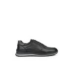 Ziya 1231002 415 Siyah Hakiki Deri Erkek Sneaker Ayakkabı