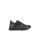 Ziya 1431024Z5400 Hakiki Deri Siyah Erkek Sneaker