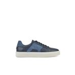 Ziya 1431026Z205 Hakiki Deri Lacivert Erkek Sneaker