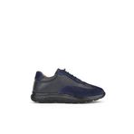 Ziya 143992ZN2003 Lacivert Hakiki Deri Kadın Sneaker Ayakkabı