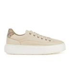 Ziya 1511035Z6200 Krem Hakiki Deri Kadın Sneaker