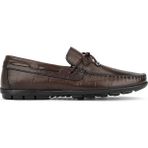Ziya, Erkek Hakiki Deri Loafer 161423Z42 Kahve - Kahverengi