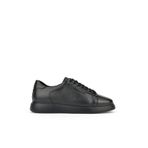 Ziya, Erkek Hakiki Deri Sneaker 151423Z512 Siyah