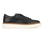 Ziya, Erkek Hakiki Deri Sneaker 1531026ZH18 Siyah
