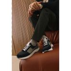 Ziya, Erkek Hakiki Deri Sneaker 153983Z1425 Lacivert
