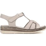 Ziya, Kadın Hakiki Deri Konfor Sandalet 1611051Z030 Silver
