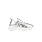 Ziya, Kadın Hakiki Deri Sneaker 1531050Z26802480PK Gümüş