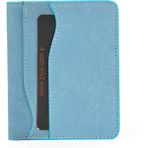 Ziya, Unisex Hakiki Deri Kartlık 1539852Z02 Mavi