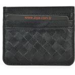 Ziya, Unisex Hakiki Deri Kartlık 1539852Z06 Siyah