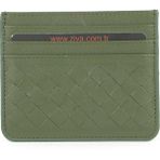 Ziya, Unisex Hakiki Deri Kartlık 1539852Z06 Yeşil