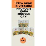 Ziyadede Atom Çayı C Vitamini Propolis Karamürver Çayı 6 Kutu