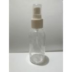 Ziylan 100ML Şeffaf Plastik Şişe+Sprey Başlık,dezenfektan Şişesi,medikal Şişe,boş Şişe,50 Adet