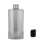 Ziylan 250 ml Pet Şeffaf Şişe Disctop Kapak, 12 Adet, Dezenfektan Şişesi, Kozmetik Şişe, Şampuan Şişesi