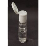 Ziylan 30ML Şeffaf Plastik Şişe+Fliptop Kapak,dezenfektan Şişesi,açmalı Kapak,boş ŞIŞE,100 Adet