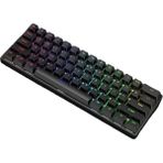 Ziyoulang T60 Rgb Mekanik Yeşil Kutu Mekanik Oyuncu Klavyesi - BLUE SWİTCH - Siyah