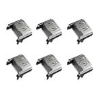 ziyuetek Sony Playstation 4 PS4 Cuh-1001a Cuh-1115a için 6 Paket HDMI Bağlantı Noktası Soket Arayüz Konnektörü Değiştirme (Not: PS4 Slim/pro için UYMAZ)