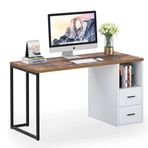 Zizuva 120x60x75 CM Ceviz Çalışma Masası