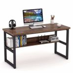 Zizuva 140x60x75 cm Ceviz Ev ve Ofis Çalışma Masası