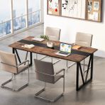 Zizuva 180x75x80 cm Ceviz Ev ve Ofis Masası