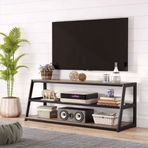 Zizuva Tasarım 150x60x50 cm Ceviz Modern TV Ünitesi ve Konsol