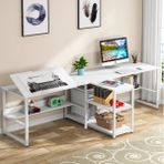 Zizuva Tasarım 240x75x60 CM Çizim ve Bilgisayar Masası