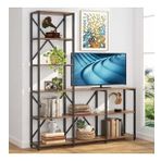 Zizuva Tasarım Kitaplıklı Tv Ünitesi Modeli