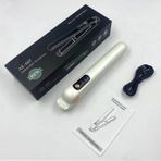 ZJchao USB Şarjlı Saç Düzleştirici, Sıcaklık Ayarlı, Saç Kıvırıcı Düzleştirici Şekillendirme Aracı, Moda Saç Modeli Için Sabit Sıcaklık Isıtma (WHITE)