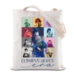 ZJXHPO Olympus Heroes Eras Yeniden Kullanılabilir Bakkal Alışveriş Çantası Yedi Yarım Kan El Çantası Turdan ilham alan Tote Çanta, Hero Era Tote, Medium
