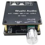 ZK-1002L 2 X 100W Mini Bluetooth 5.0 Kablosuz Stereo Amfi