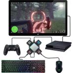 Zljnx Kx Dönüşüm Kutusu, Xbox Ps5 Ps4 Ps3 Oyun Denetleyicisini Klavye ve Fare Denetleyici Aksesuarlarına Değiştirmek Için Uygundur (Yurt Dışından) - Far Cry 4, PS4 Oyun Konsolu - Siyah