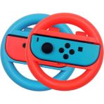 Zljnx Nintendo Anahtarı Denetleyicisi Için Direksiyon Simidi 2 Adet Yarış Direksiyonu ile Uyumlu Nintendo Anahtarı Uzaktan Oyun Için Mario Kart Oyun Denetleyicisi Tekerlek (Yurt Dışından) - Renkli