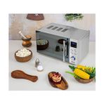 ZLN1238 | Dijital Mikrodalga Fırın | 20L | 700W | 6 Kademeli | Buz Çözme | Paslanmaz Çelik - Beyaz