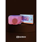 ZLTECH Taşınabilir Renkli Bluetoothlu Hoparlör Mını Musıc Player - Kırmızı