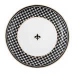 Zm Decor 28 cm Siyah İnci Tabak