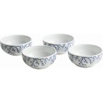 Zm Decor Mercan Desen Kase 4'lü Set 13 cm